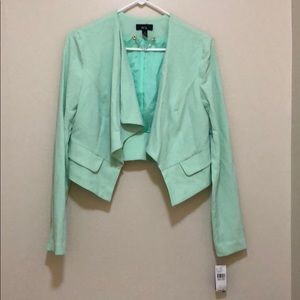 Green blazer